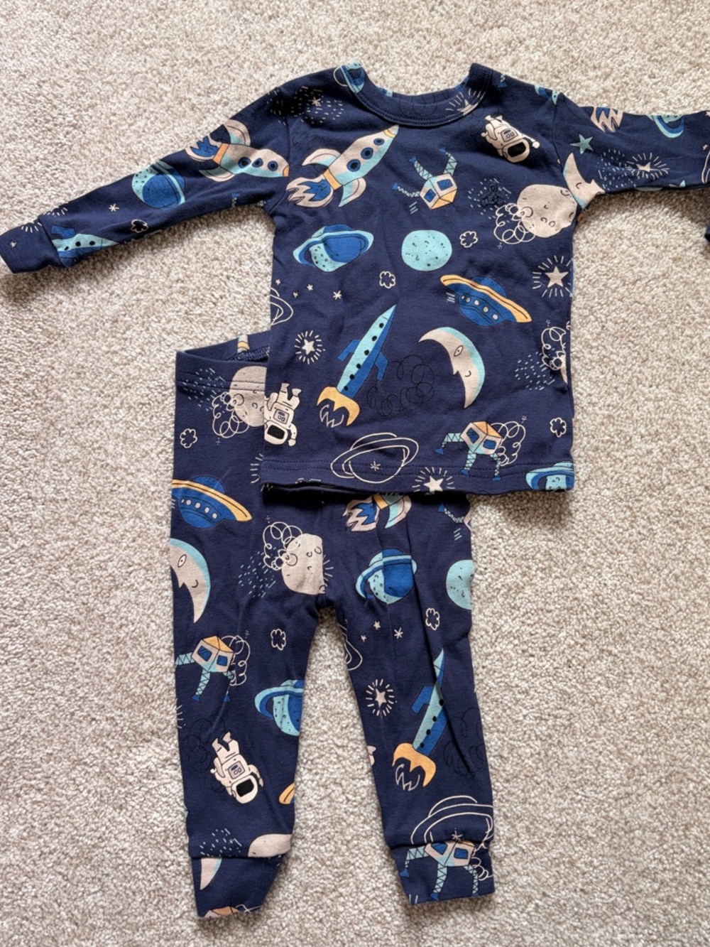 GAP Navy Blue Space Pajama Set